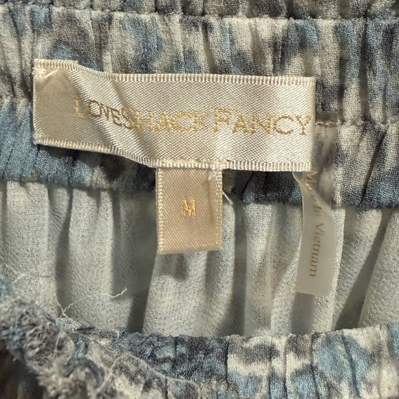 LoveShackFancy Tiered Floral Mini Skirt size Medium - Picture 7 of 7